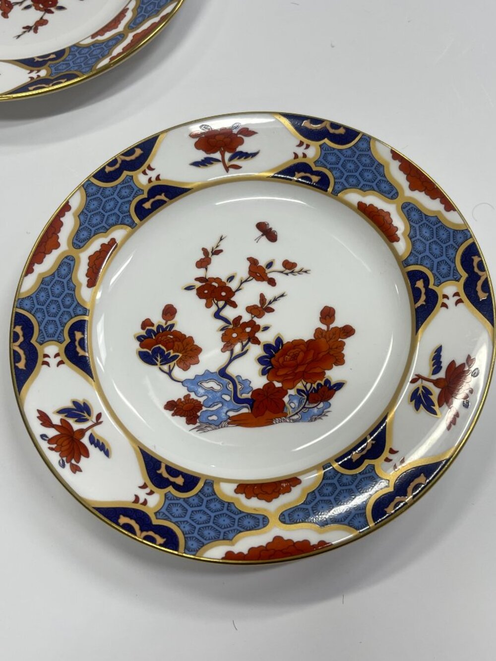 Spode Shima Fine Bone China 6.5" Plates Set of 4 - Picture 4 of 6